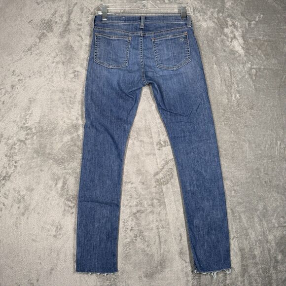 Rag & Bone Jeans Womens 0 25" Blue Ankle Skinny Basic Casual‎ Neutral Everyday - Picture 3 of 12